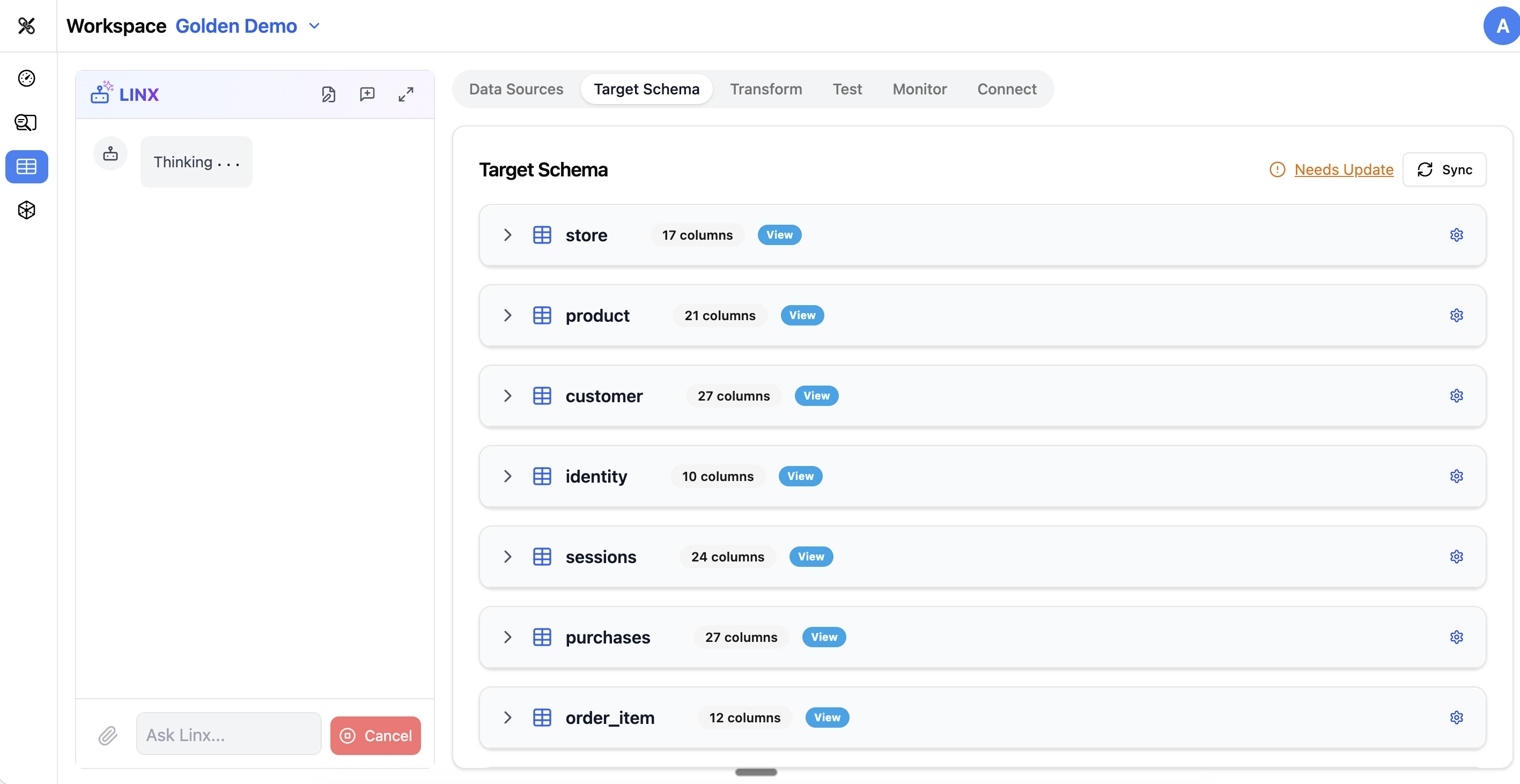 target-schema-editor